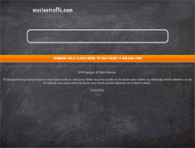 Tablet Screenshot of marinetraffc.com